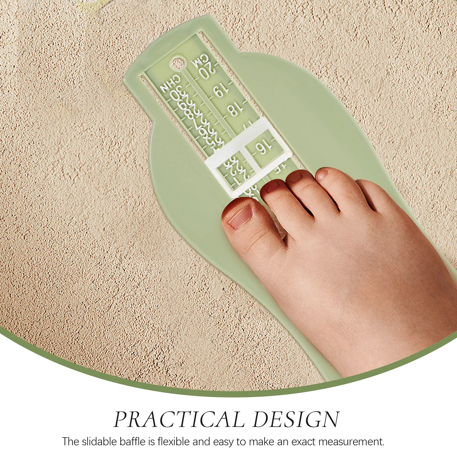 

Foot Measuring Device Gauge for Children Instrument Feet Tool Kids Ruler Children's Measurement Baby