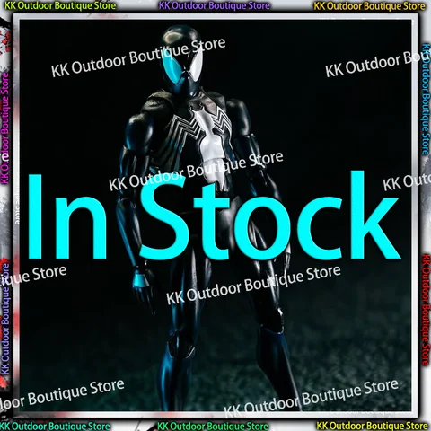 In Stock Ct Toys Spiderman Mafex 147 Symbiotic Black Suit Venom Figure The Amazing Spider-man Anime Action Figure Gifts Toys