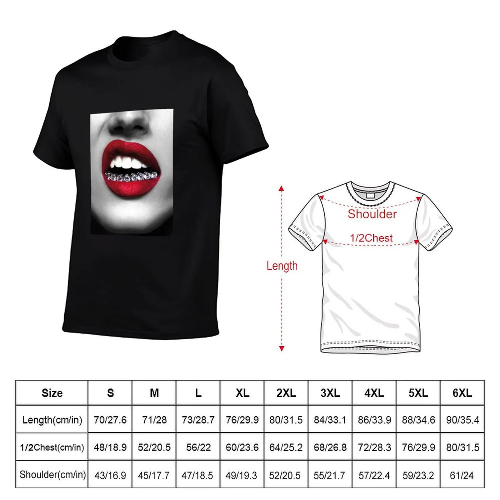 RockLan One Grillz T-Shirt anime figures summer top workout shirts for men