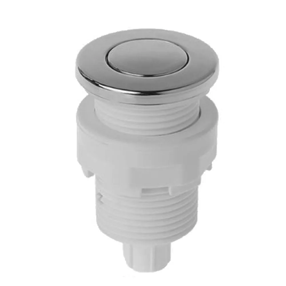 ABS Engineering Plastics Switch Button Pneumatic Button 28mm Disposal For Bathtub Spa Switch Kits Waste Garbage