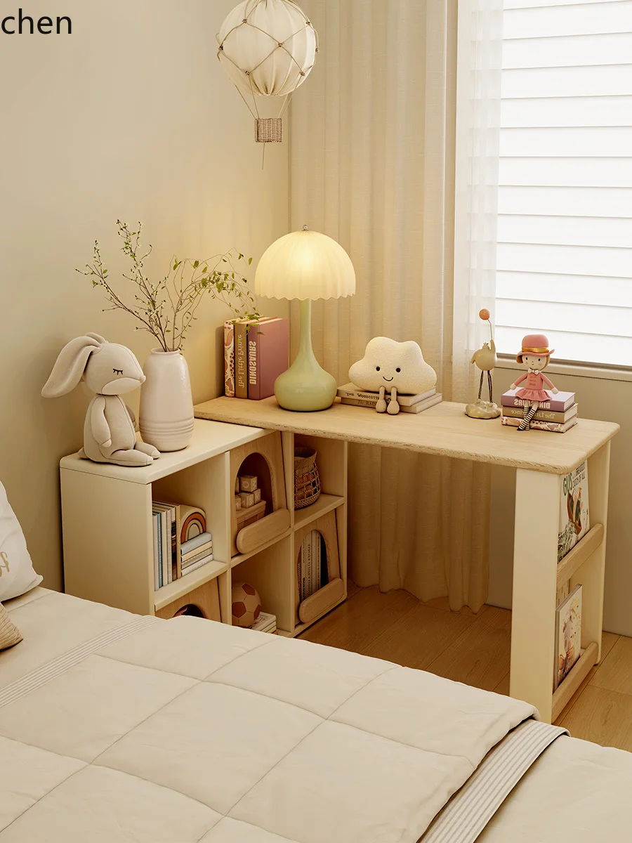 

LXC Rotating Study Table Home Writing Table Student Writing Table Red Oak Original Design