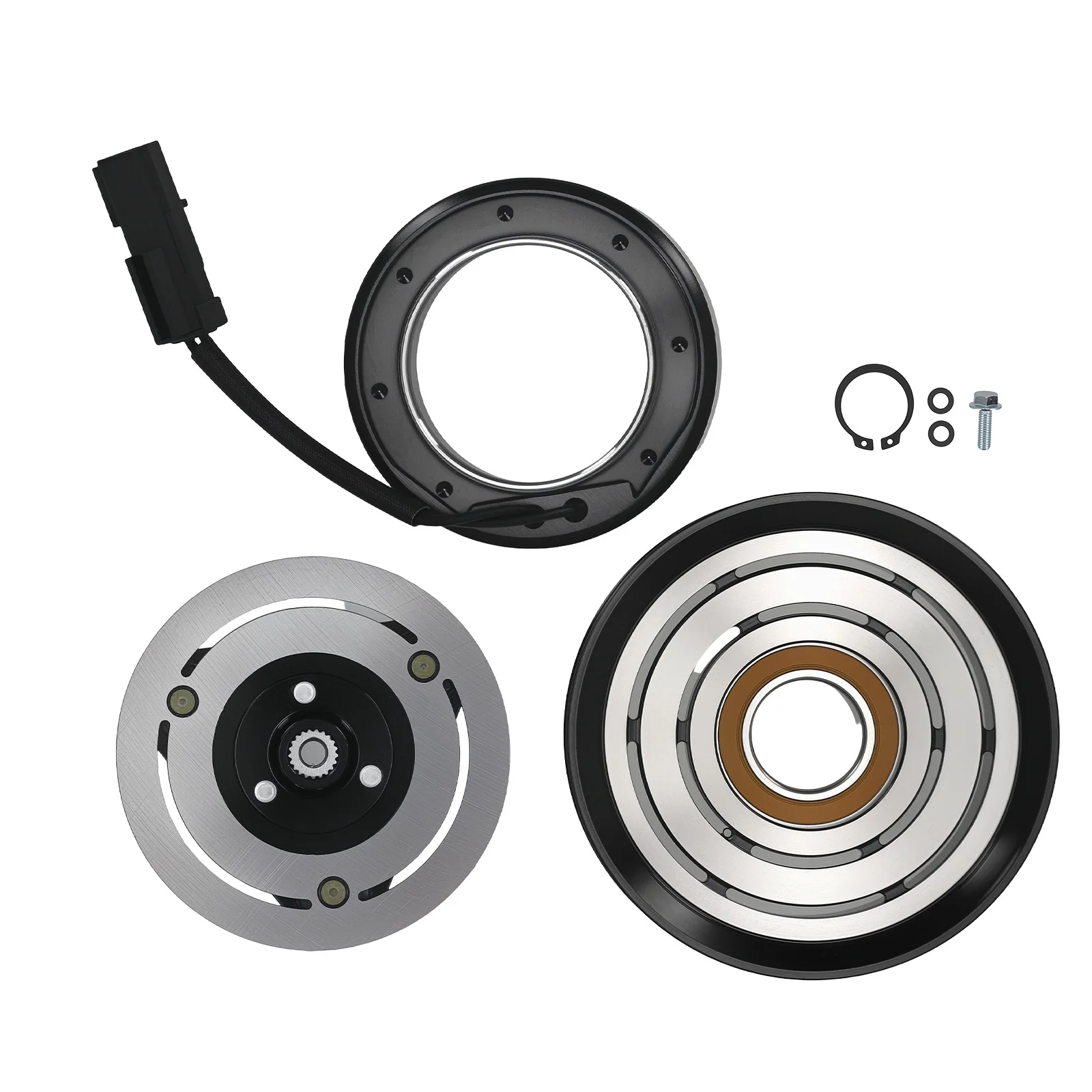 

Комплект сцепления компрессора кондиционера с шкивом и катушкой для Jeep Liberty 3.7L 2006-2008 6PK