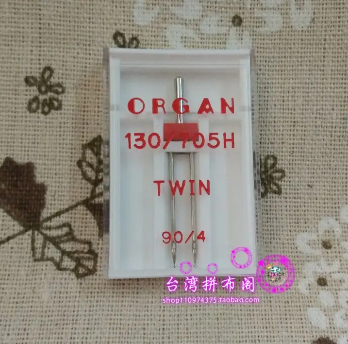 Organ Needles 130/705H  Twin needle 80/4MM 100/6MM Domestic  Sewing Machine Twin Needle