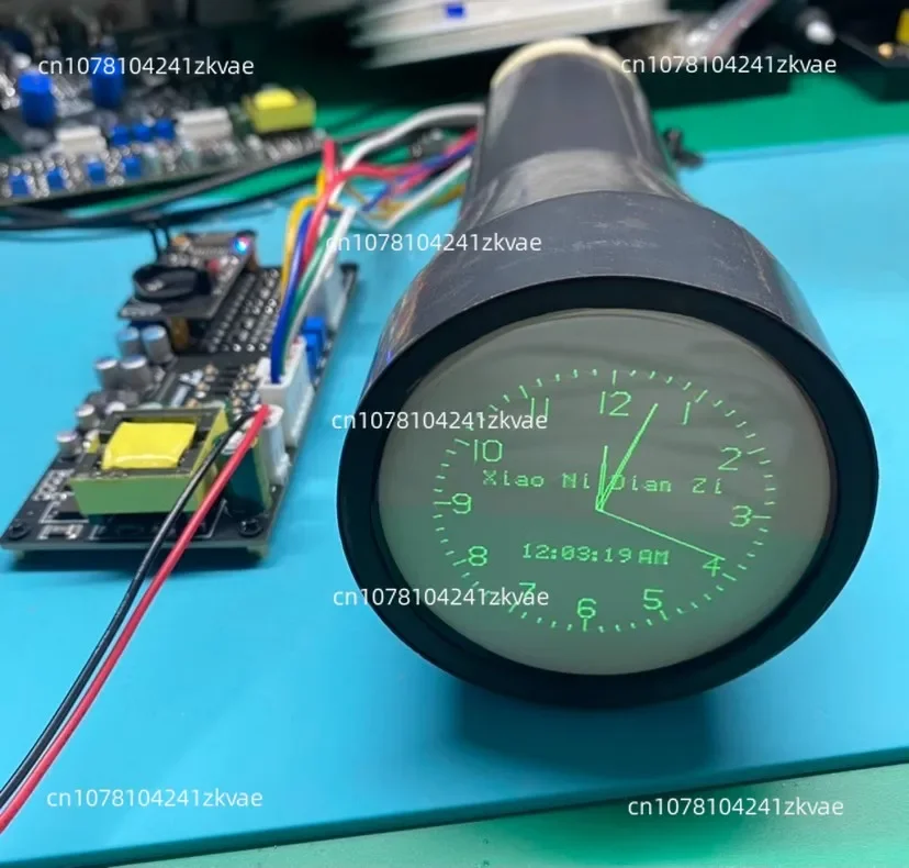 Oscillograph Tube Clock Controller