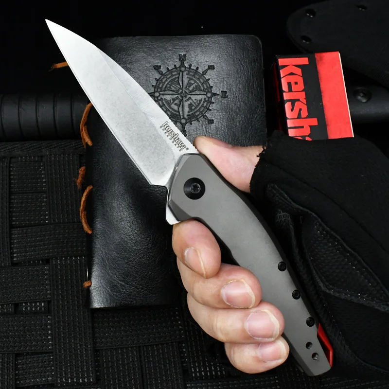 Outdoor folding knife outdoor survival camping portable pocket EDC tool self-defense sharp knife