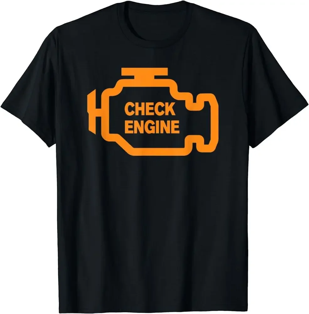 Check Engine Light T shirt Size S-5XLHigh Quality 100%Cotton Short Sleeve