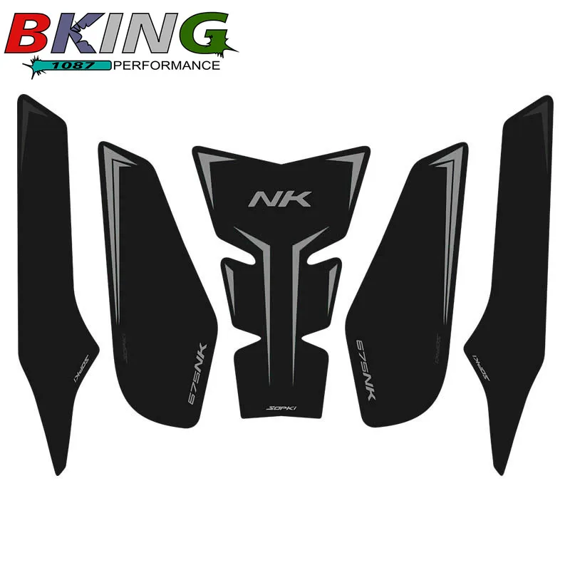 VOOR CFMOTO 675NK NK675 675 NK 2025 + Motorfiets 3M Anti Slip Tank Pad Stickers Pad Side Gas Knie grip Protector Decal Accessoires