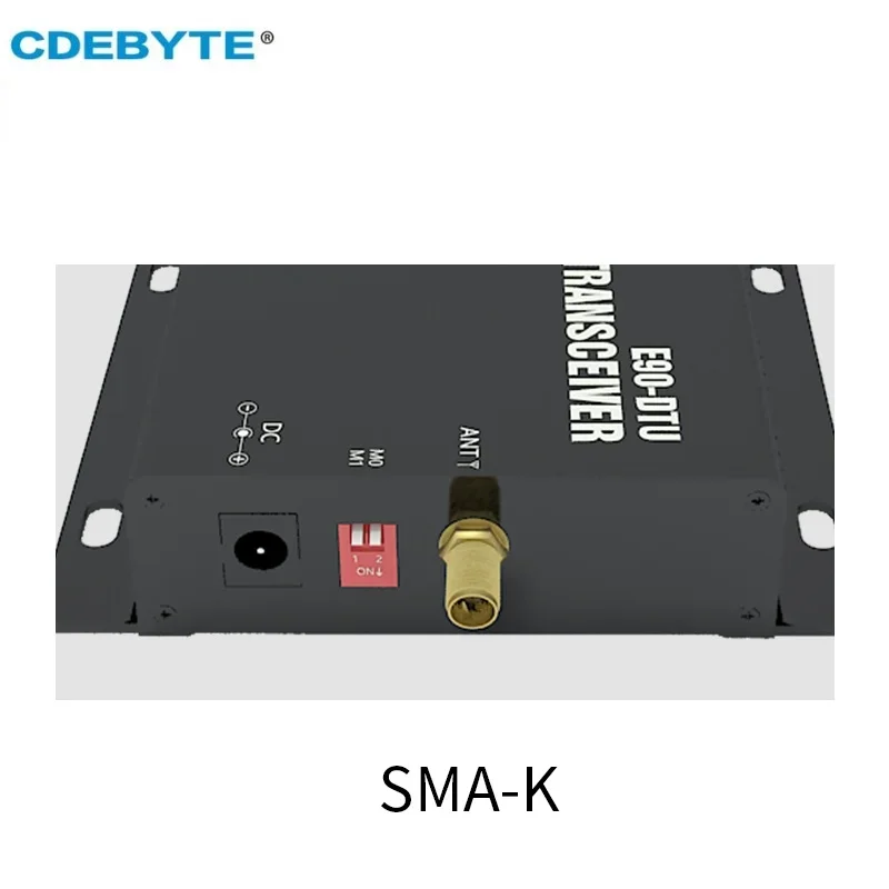 Imagem -04 - Long Range Lora Transceptor de Dados Rede ad Hoc Rs232 Rs485 22dbm 5km Rssi Sma-k Lbt Rssi E90-dtu400sl22 Cdebyte Sx1268 433mhz