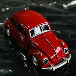 Simulation alloy vintage car door opening children's toy car cake decoration car ornament model
