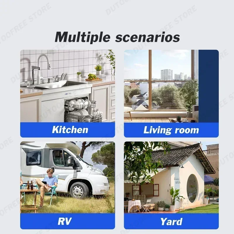 12V Electric Water Pump for Caravan Water Dispensing System 2L/min 3.5L/min Automatic Kitchen Faucet Suction Pump for Kitchen view 3