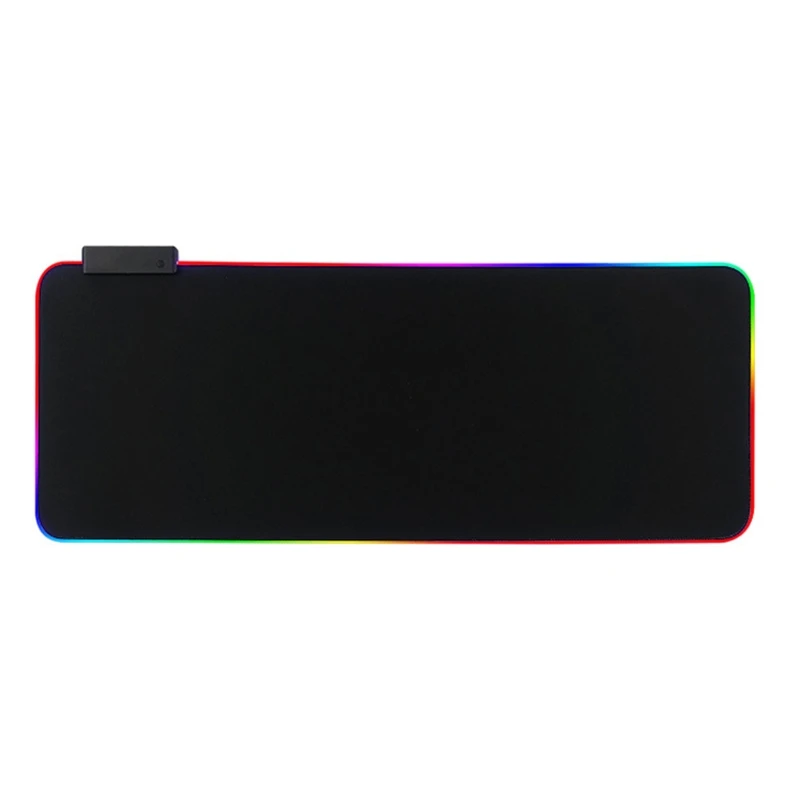 14 Lighting Modes 4 Port RGB Mouse Pad Luminous Gaming Mouse Pad Mat PC Mousepad Fast Charging Base for Laptop Computer