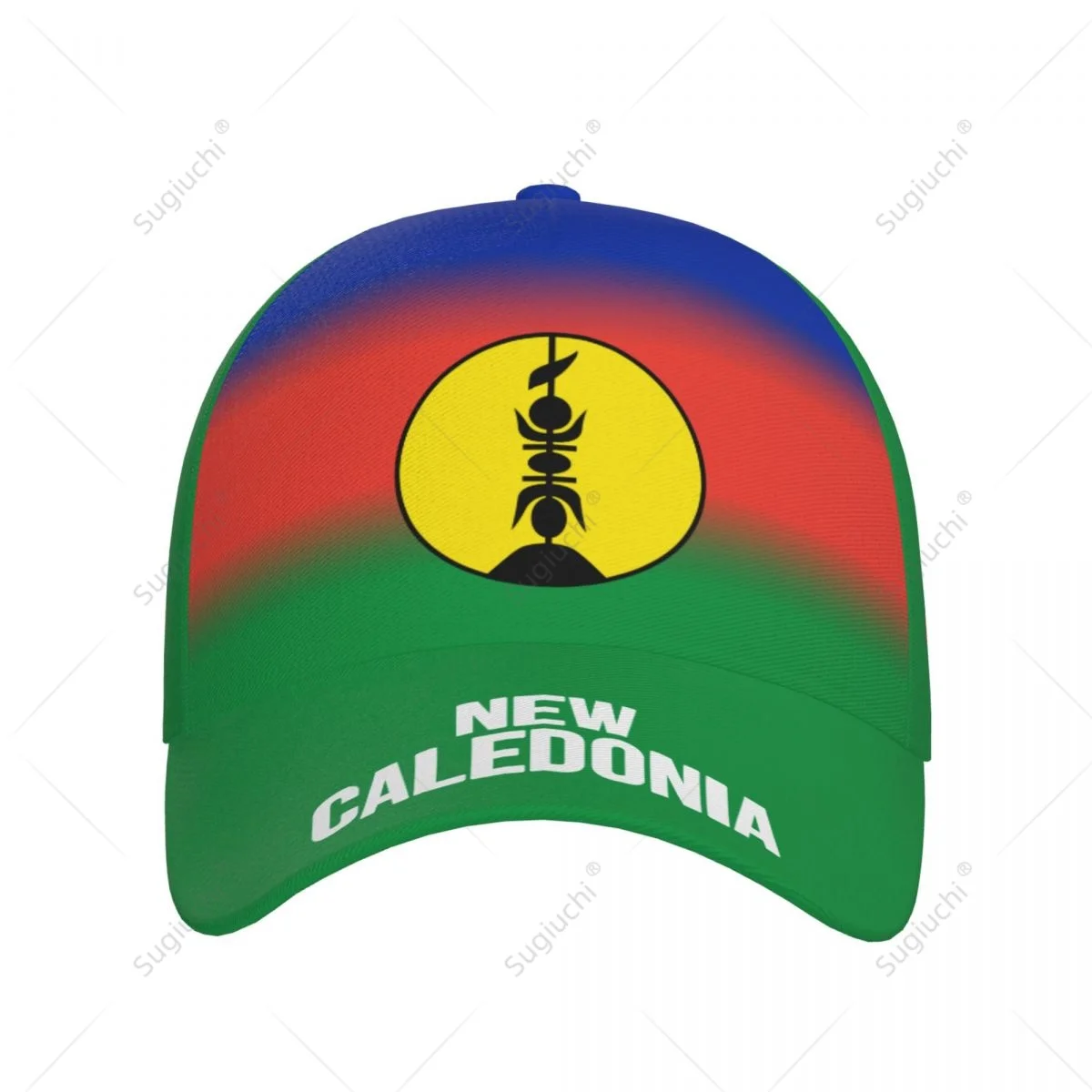 Unisex Baseball Cap Hat New Caledonia Flag Gradient Color 3D Printing for Tennis Outdoor Bike Bicycle Golf Baseball Sports Fans