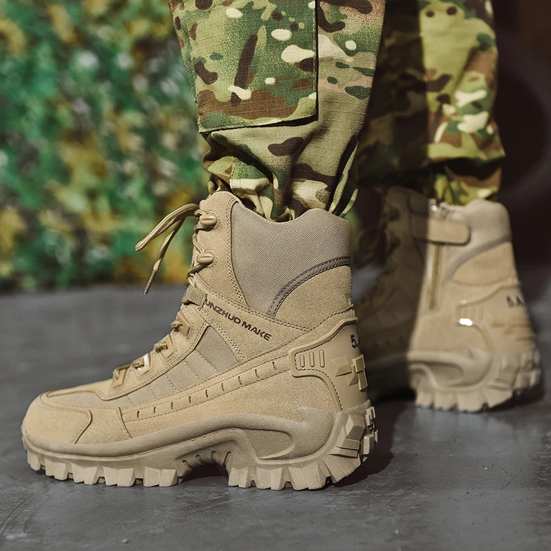 Tactical Desert Combat Boots 6