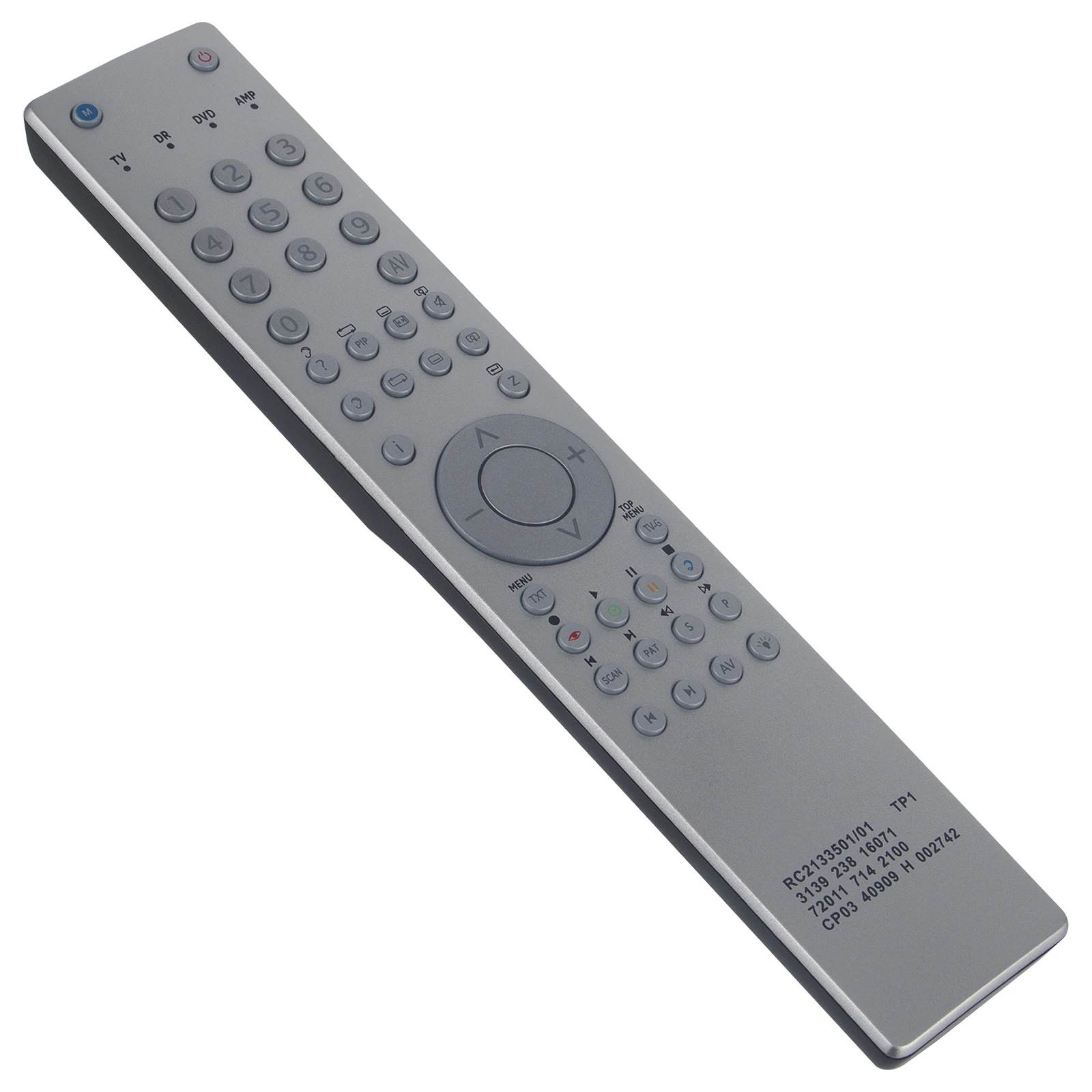New RC2133501/01 Remote Suit for Grundig TV DVD 3139-238-16071 72011-714-2100 CP03-40909-H-002742 RC2133501-01 RC213350101