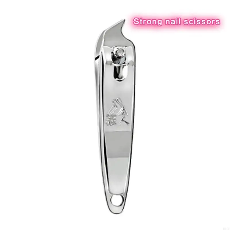 

918F 2PCS Stainless Steel Slanted Cutting Pedicure Manicure Tool Slanted Tip Cuticle Cutter