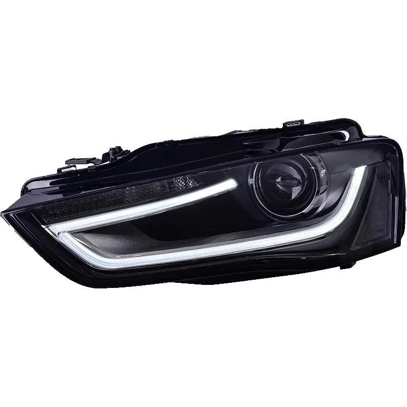 Car Front Lights For Audi A4 2013 2014 2015 2016 A4L S4 B8 Headlamp Upgrade High Configure Led Headlights Assembly Plug and play