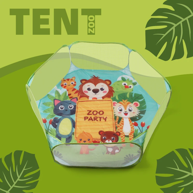 Children's Fun Toy Ball Pool, Outdoor Portable Play Tent - Easy to Set Up, No Installation Required, Leisure Party Toy Enclosure, Beach Toys, Children's Holiday Gifts and Christmas Toys
