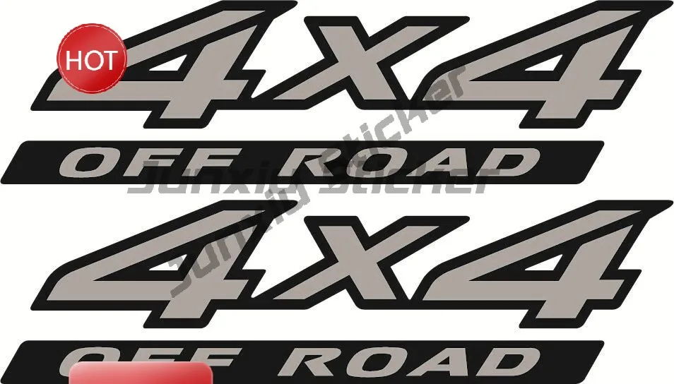 2 Stück Z85 4x4 Offroad-Aufkleber 4WD Geländewagen-Serie Dekals Persönliche Wasserdichte Tarnfarben JDM Tuning SUV-Aufkleber – Detail 3