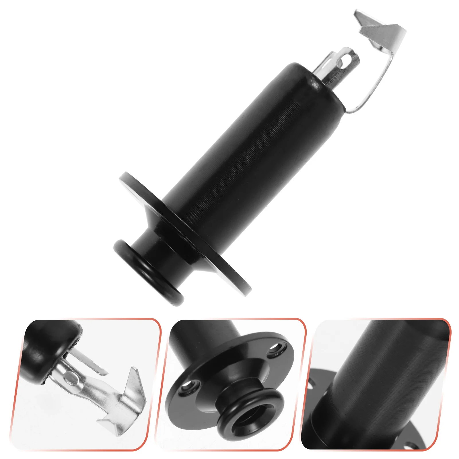 

Pickup Tail Nail Socket Noise-free Guitar Plug End Pin Output Jack Electric Zinc Alloy for Anti-oxidation
