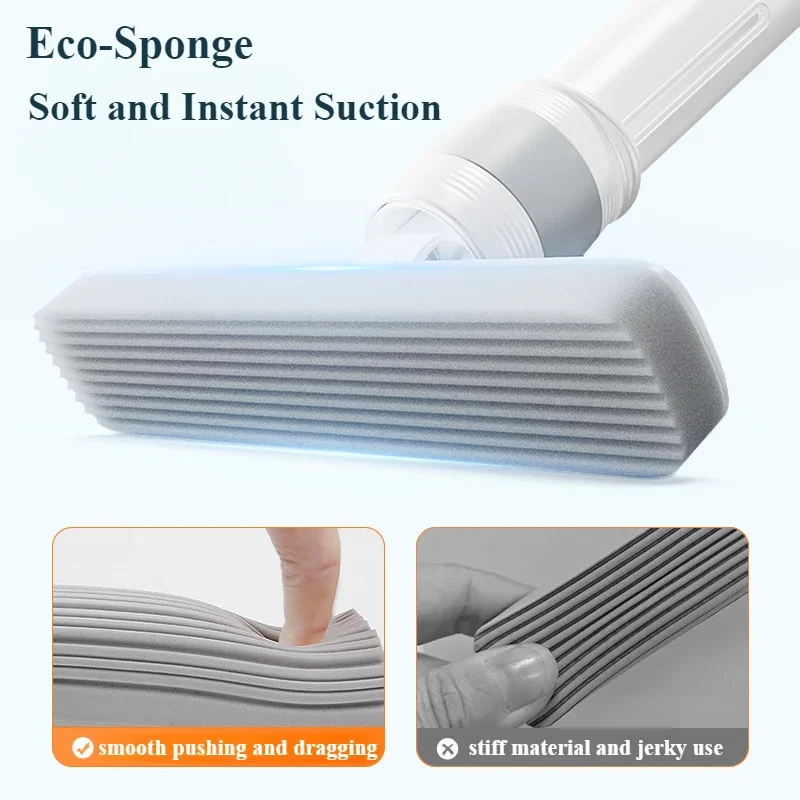 Eary Desktop Mini Mop Replaces Cloth with Strong Water Absorption Powerful Squeeze for Bathroom Kitchen Glass Living Room Car