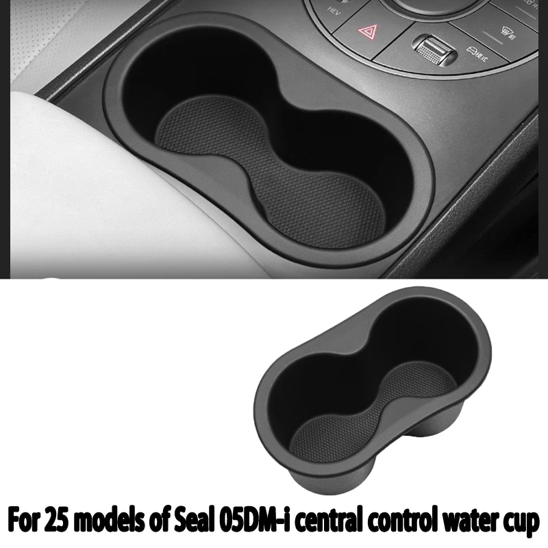 It is suitable for 25 models of Seal 05DM-i central control water cup holder shock absorber sleeve limit beverage car storage se