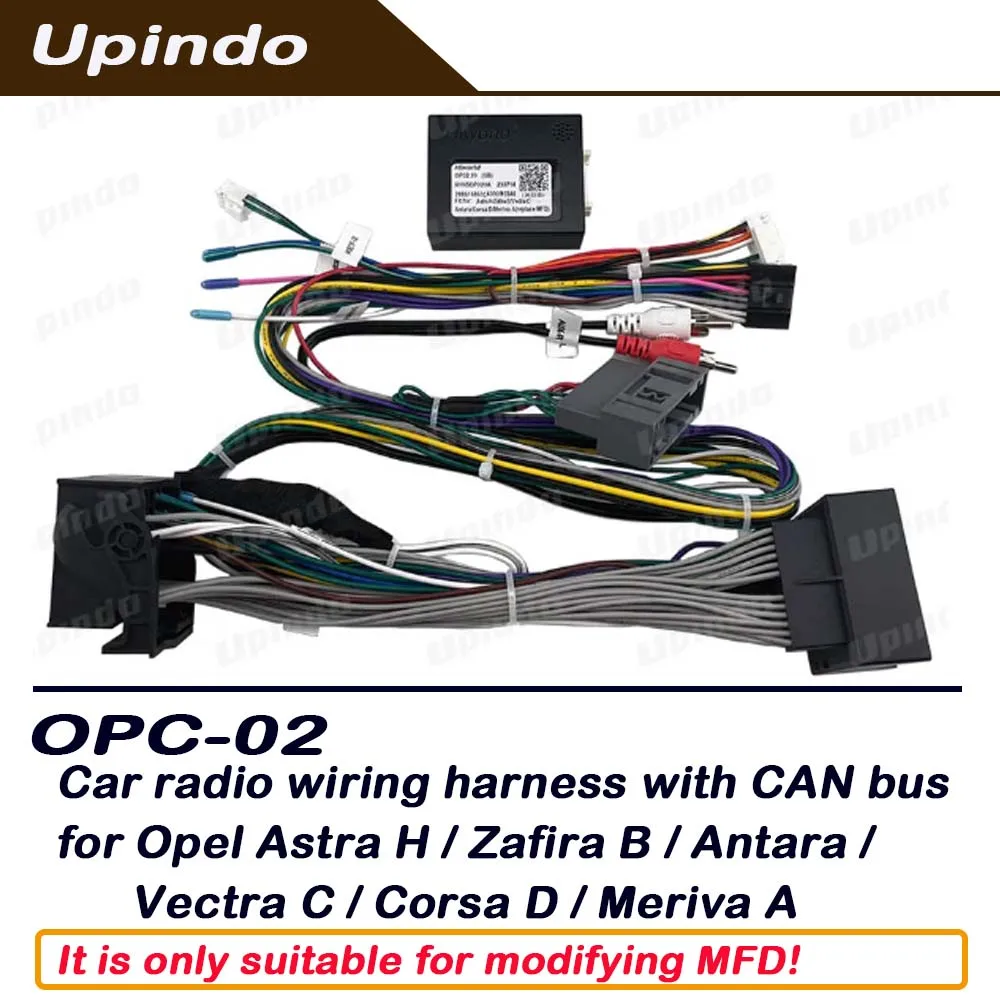 

Car Radio Wiring Harness CAN Bus Adapter Stereo Power Cable Connector for Opel Astra H Zafira B Antara Vectra C Corsa D Meriva A