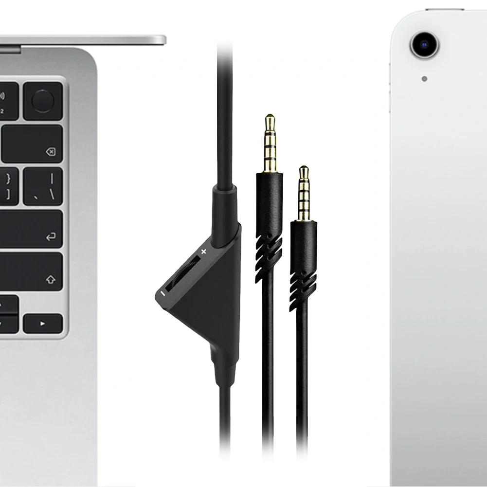 2.0M/6.5 Feet Replacement Cable Cord with 3.5mm Jack Headset Cord Lead for PC PS4 Etc for Astro A10 A30 A40 A50 Gaming Headsets