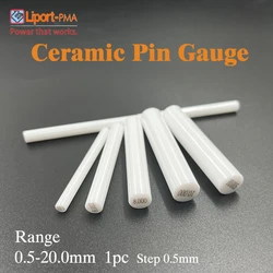 1pc,Range 0.5-20.00mm,Ceramic Pin Gauge,Grade 0 ,Customized Gauge,Tools for Carpentry,Inspection,Mechanical and Measurement