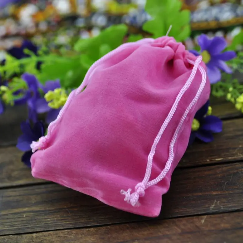 Free shipping velvet drawstring bag for table pc mobile phone ring\gift jewelry bangle pouch customize wholesale