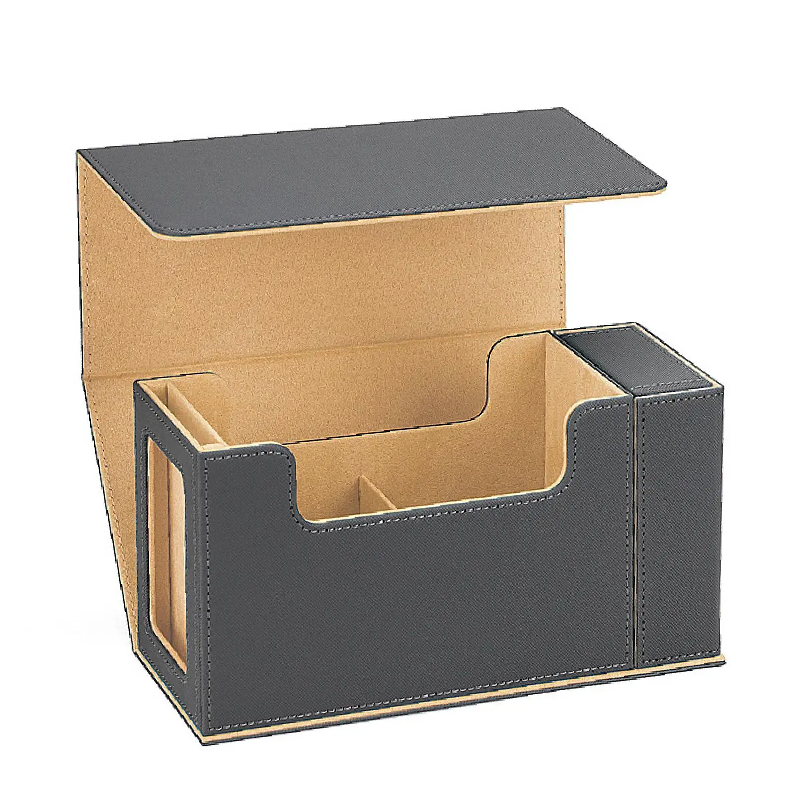 

Trading Card Deck Box, Card Storage Case, Card Collectors Gift, PU Leather Card Holder for Sports Cards Collection Cards