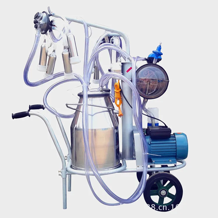 Electric Single Pulsator Portable Cow Milk Sucking Machine Price