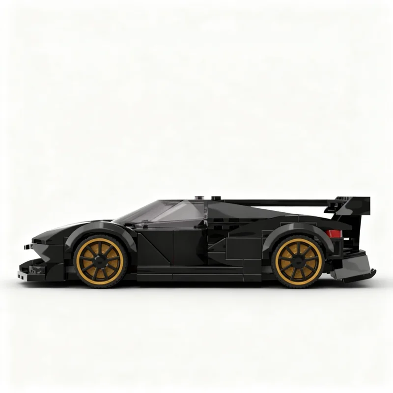 252pcs MOC City Champions Apollo Intensa Emozione Model Building Blocks Brick Education Idea Assemble Art Creative 3D Birthday