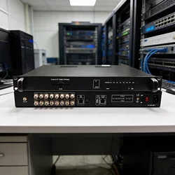 Tuner to IP OSCAM CA DVB-S2 DVB-T T2 DVB-C ISDBT  UDP HTTP RTSP 8-channel digital gateway stream receiver RF to IP IRD