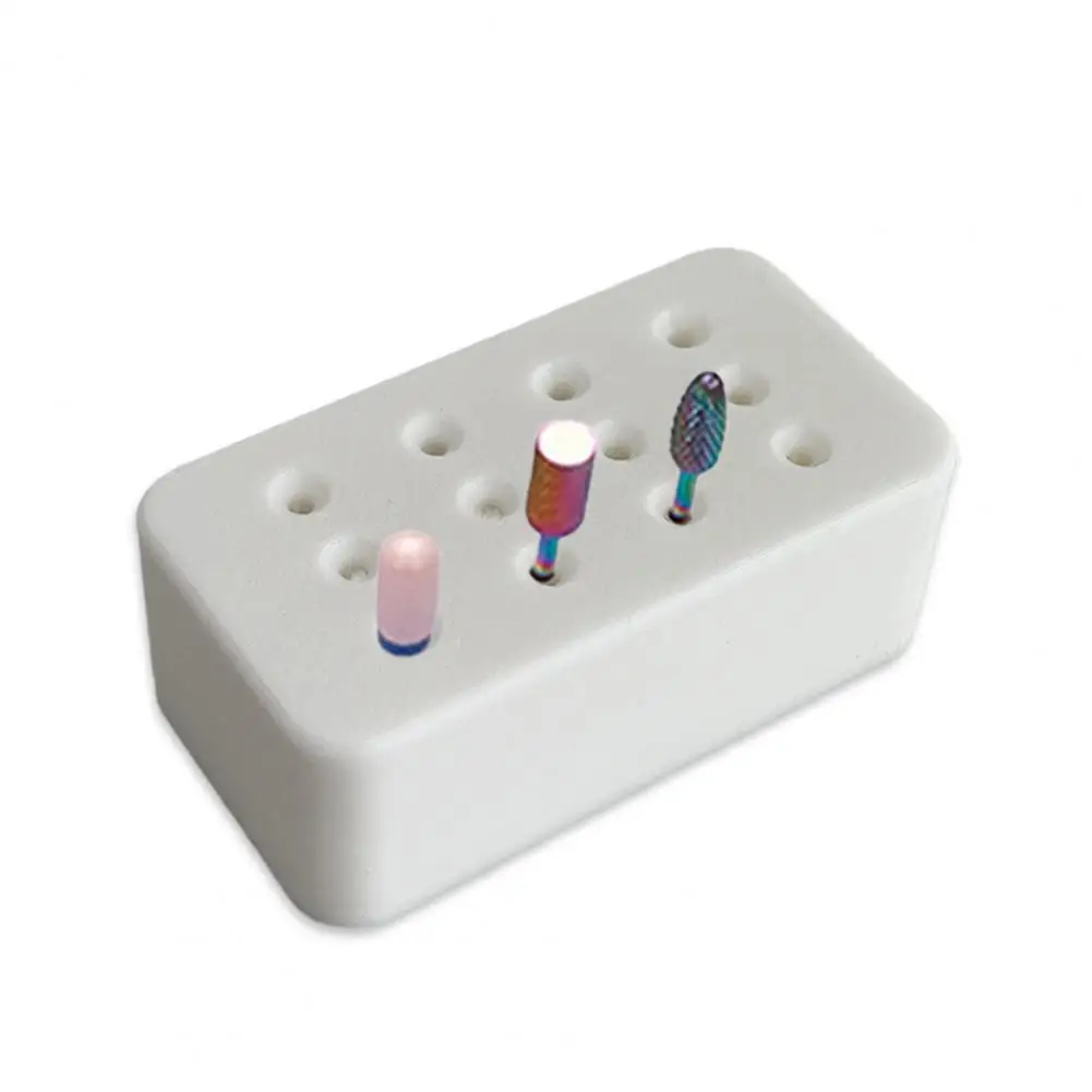 Maniküre-Werkzeug, multifunktionaler Organizer, Nagelbohrer-Halter, Organizer mit 12/80 Löchern, platzsparender Maniküre-Ausstellungsständer