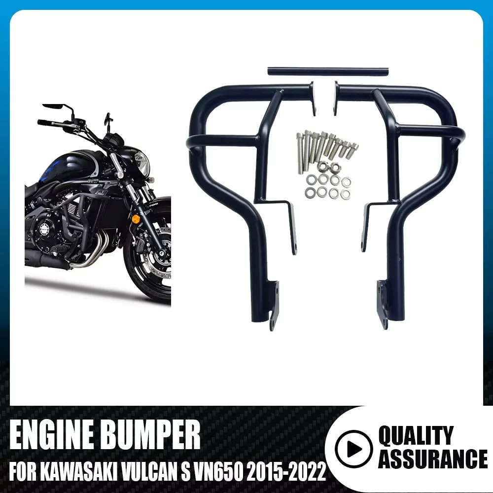 

Motorcycle Engine Bumper Engine Guard Crash Bar Frame Protector For Kawasaki VULCAN S VN650 2015-2022 Motorcycle Accessories