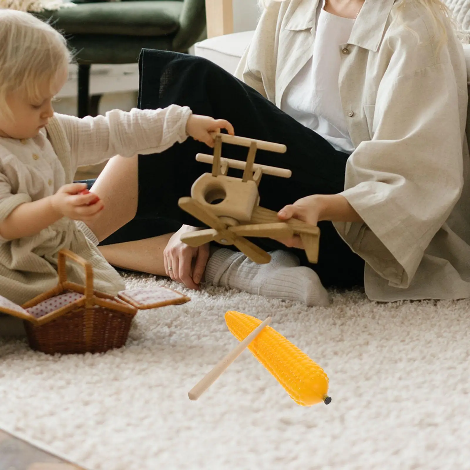 Shake Simulated Fruit Sandbox Child Kids Musical Instruments Abs Vegetable Shaker