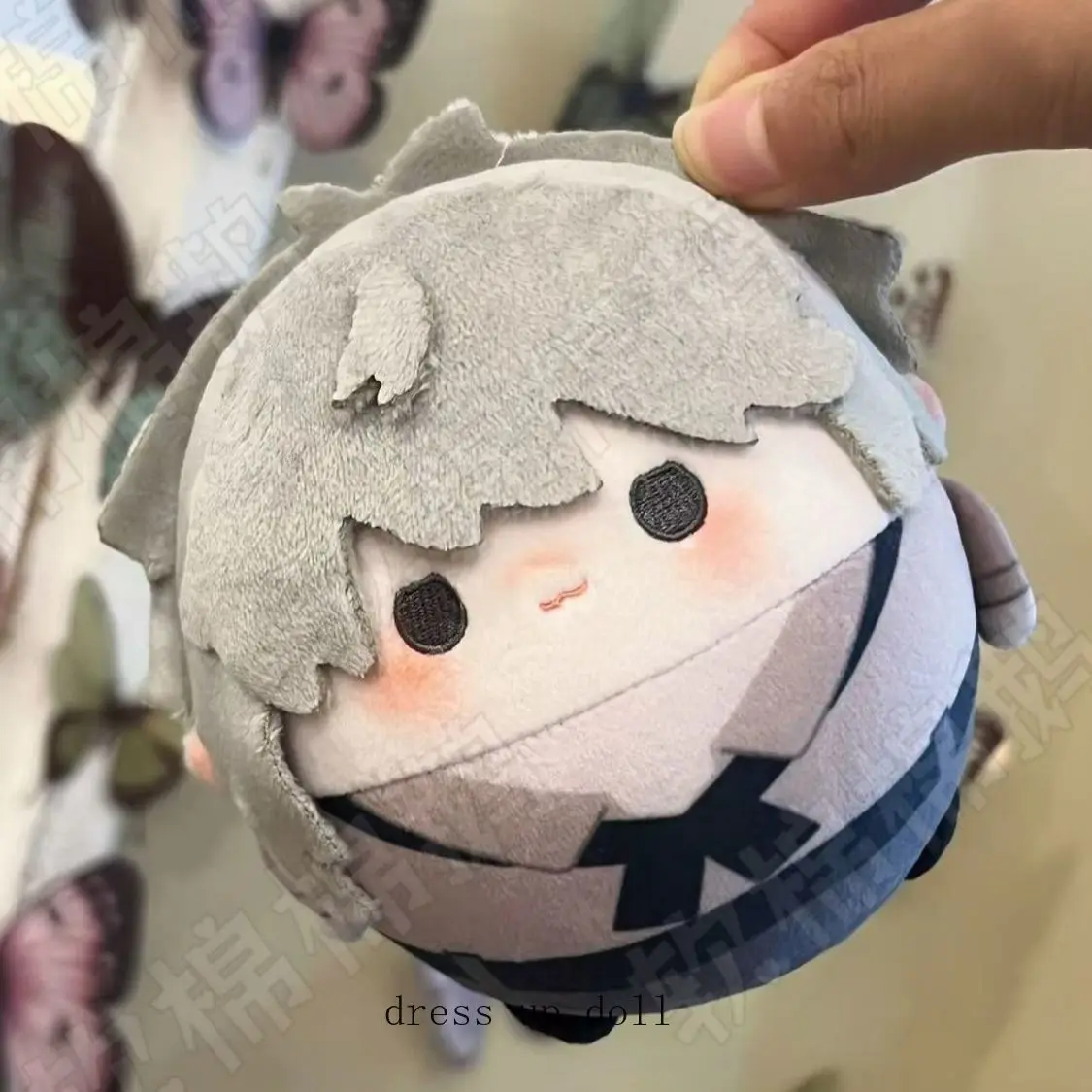 

10cm Cartoon Doll Cute Game Figure Print Dango Plush Stuffed Plushies Toys Anime Keychain Backpack Cosplay Pendant