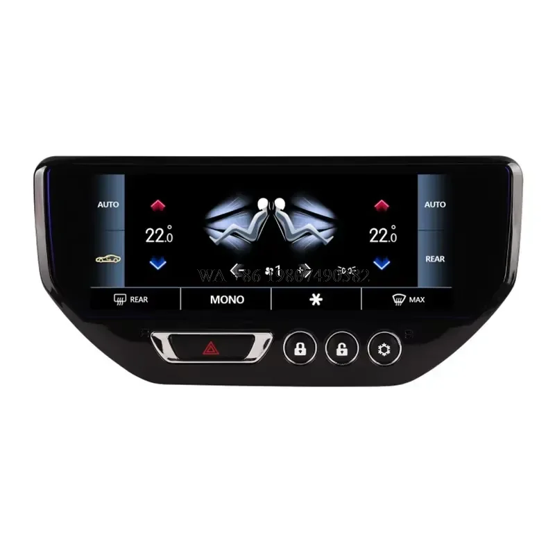 wmwmnu 7 Inch Air Conditioning Screen Display for Gran Turismo GT 2005-2015 With Car Radio Digital AC Panel Best