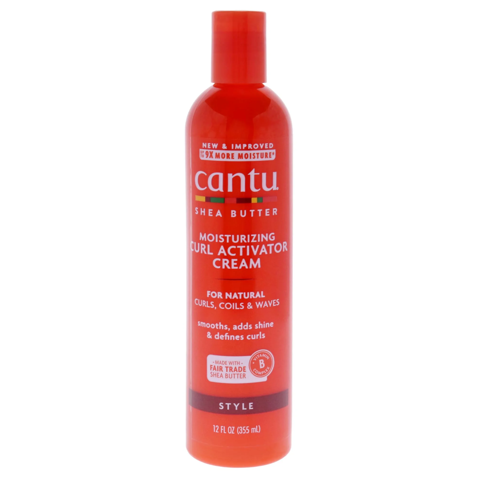 Cantu - Crema Activadora de Rizos con Manteca de Karité para Cabello Natural (355ml)