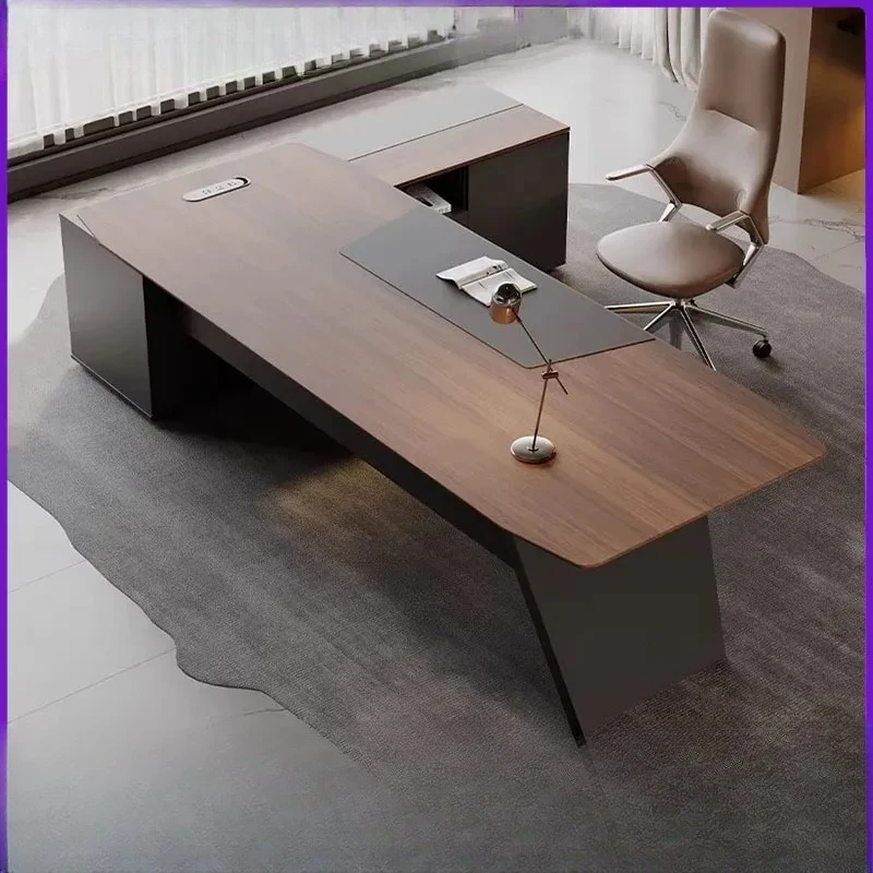 for  Light Luxury Manager Desk Large Simple Modern President Office Furniture High End Supervisor Desk