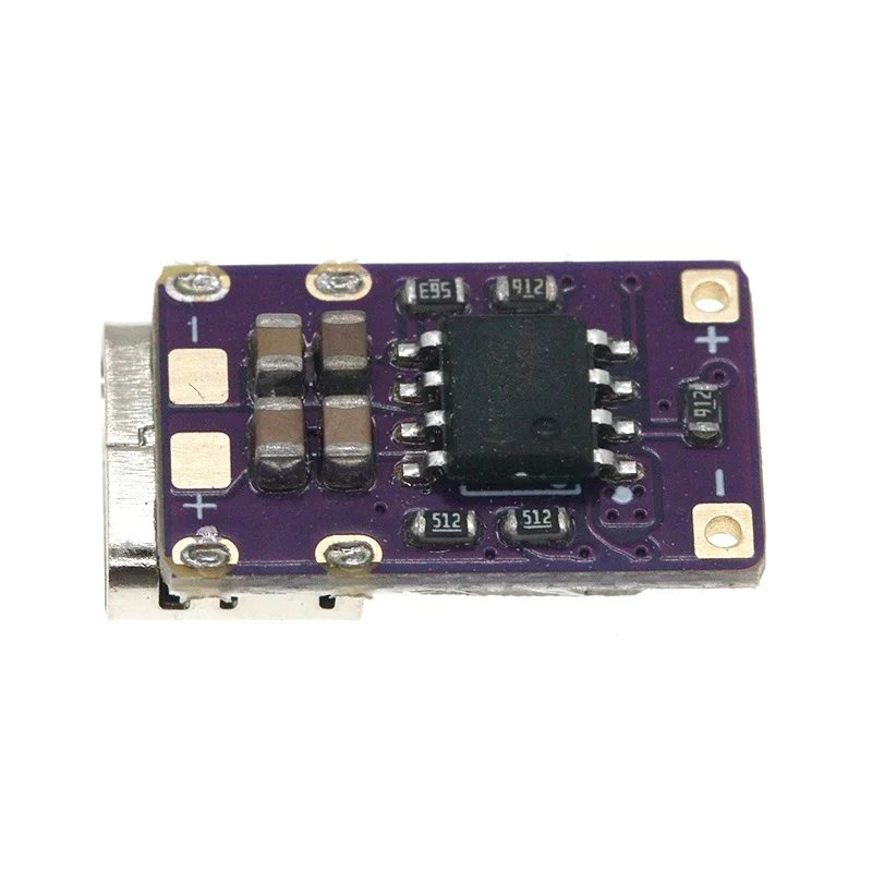 DC 5V 2.4A Fast Charger Lithium Battery Charge/Discharge Protection Board with Battery Capacity Indicator Light Type C Interface view 6