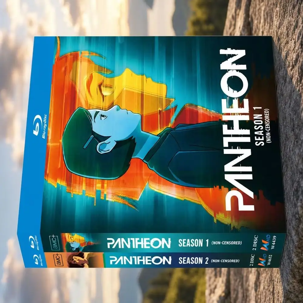 Blu-ray Ultra HD Animation Pantheon Seasons 1-2 Box Set with Chinese and English Subtitles
