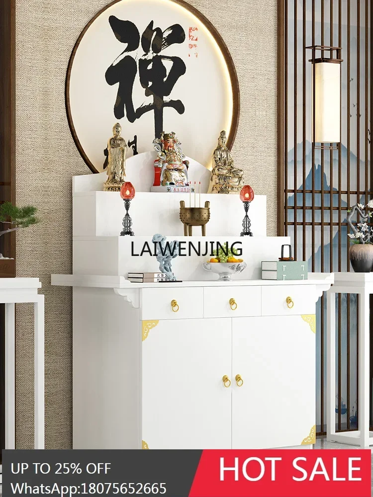 MJY three-layer incense fire Zhongtang Guanyin God of Wealth offering table