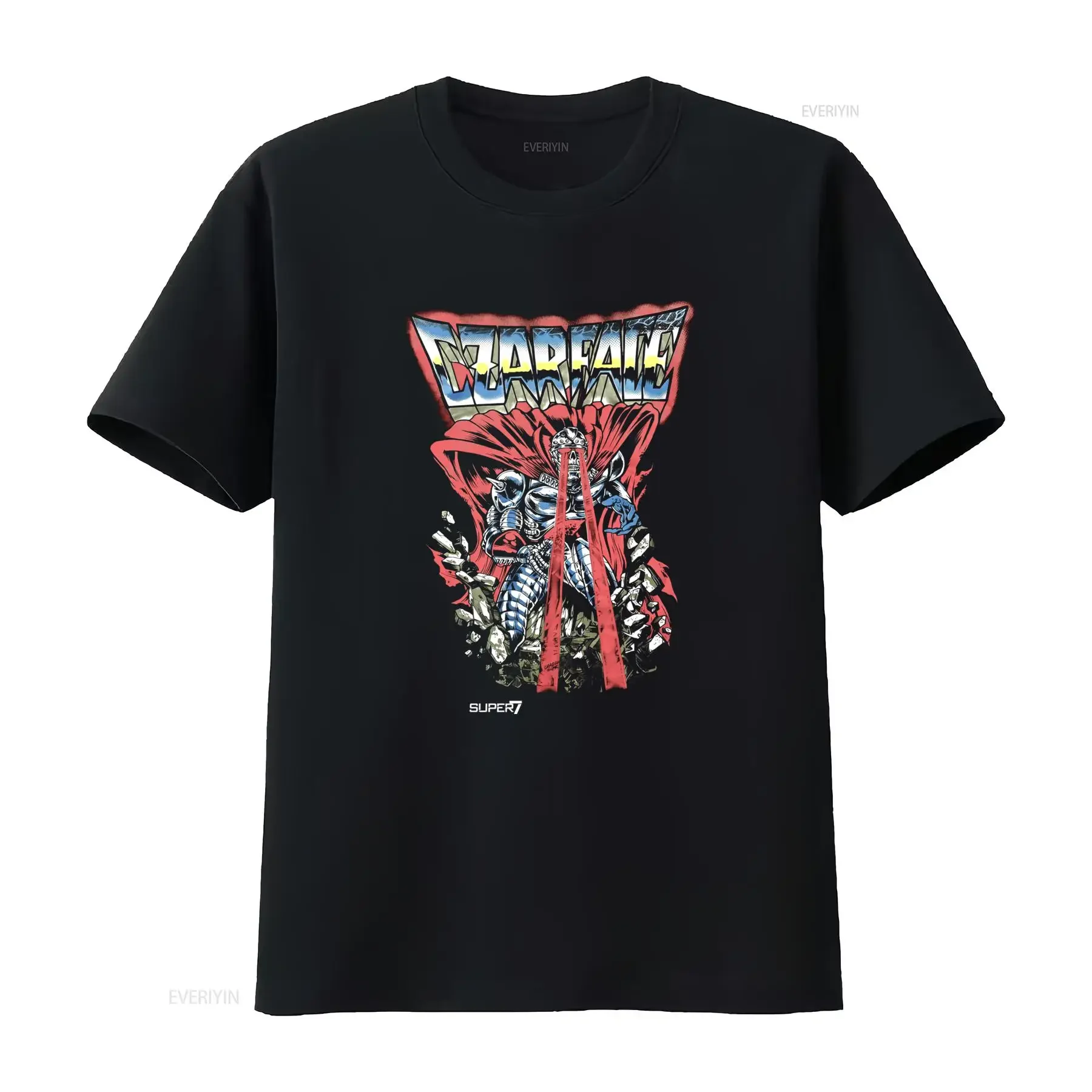 Czarface Super7 T Shirt for Men 3XL Black Inspectah Deck 7L Merch  vintage Washed Soft streetwear fashion Breathable Casual