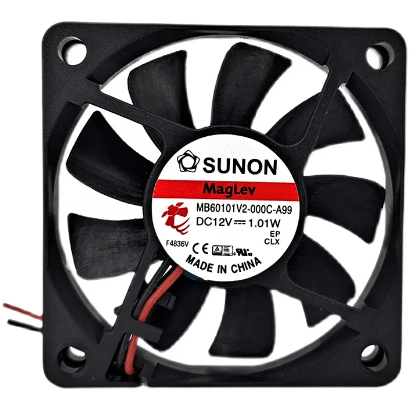 MB60101V2-000C-A99 12V 3500rpm 6010 13.6cfm 6CM 60MM quasi magnetic levitation fan