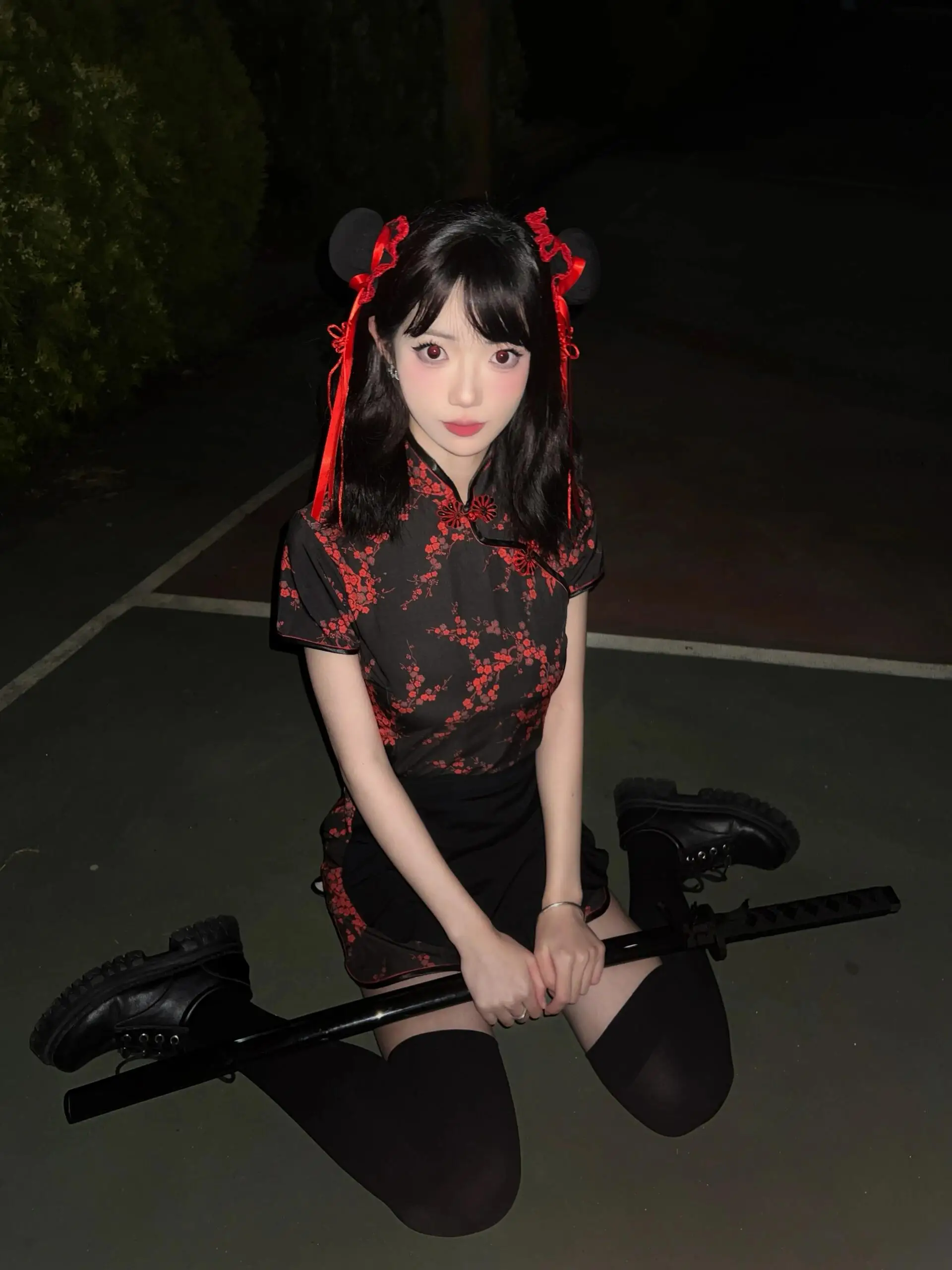 جديد الصينية Sle Dr loween Cisas Cosplay orm المدرسة orm ort شق منخفض ort Sve #2