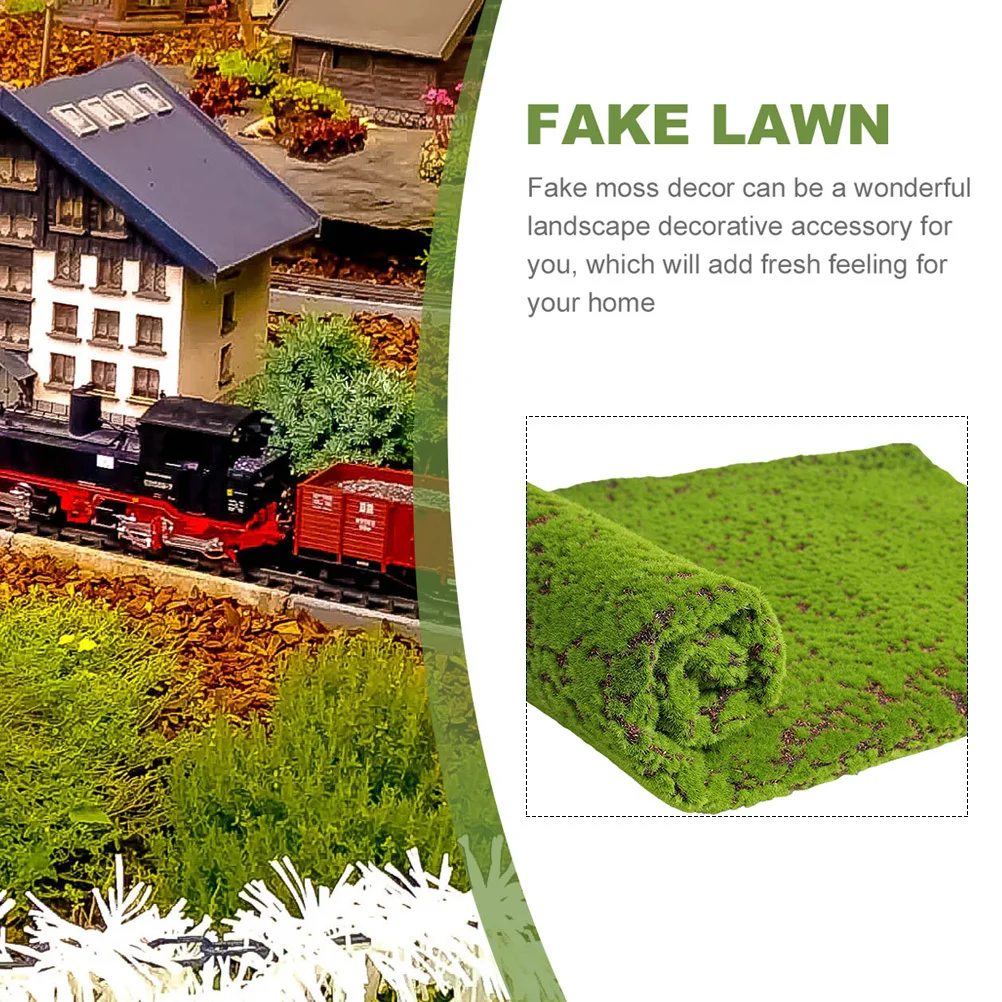 Kunstmos Micro Landschap Accessoire Realistisch Nep Gazon Decoratieve Mini Tuin Turf Moss Kunstgazon