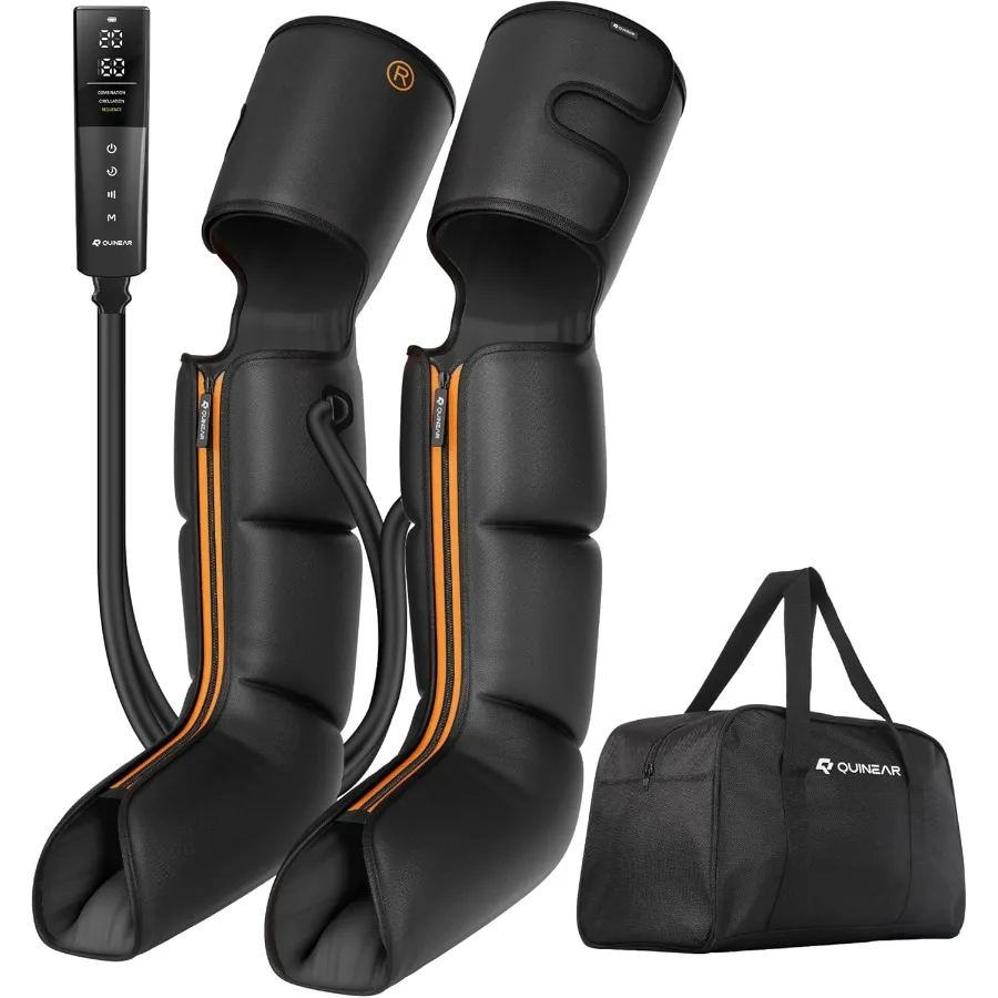 

Усовершенствованное беспроводное массажное устройство для сжатия воздуха на всю ногу с беспроводным пультом дистанционного управления идеально подходит для опухлых ног обеспечивает весь день р.