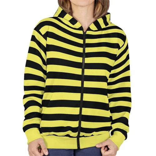 Imagen 1 del producto 2025 Essentials Sudadera con capucha y cremallera, ropa de calle clásica a rayas, abrigo con capucha, selección de colores ricos, sudadera holgada informal de primavera