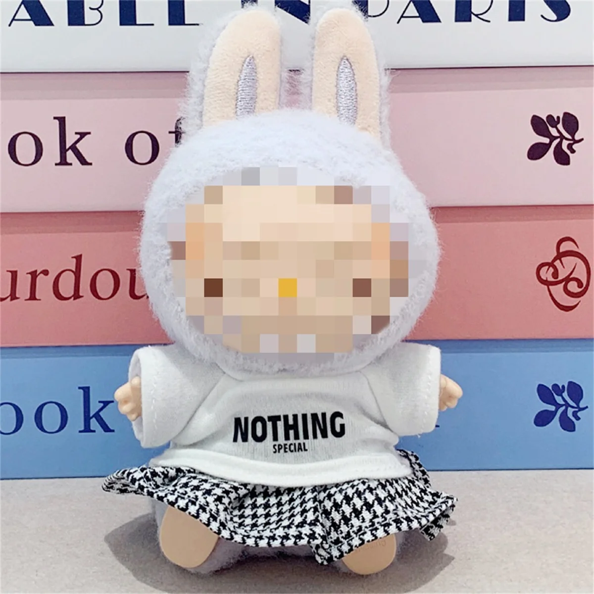 

20cm Cotton Doll Pattern Skirt (Doll Not Included)